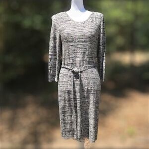 Daisy Fuentes Onyx Sweater Dress Size LP